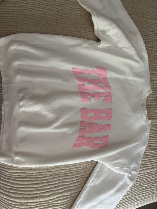 The Bar Tops - The Bar Sweatshirt with Pink